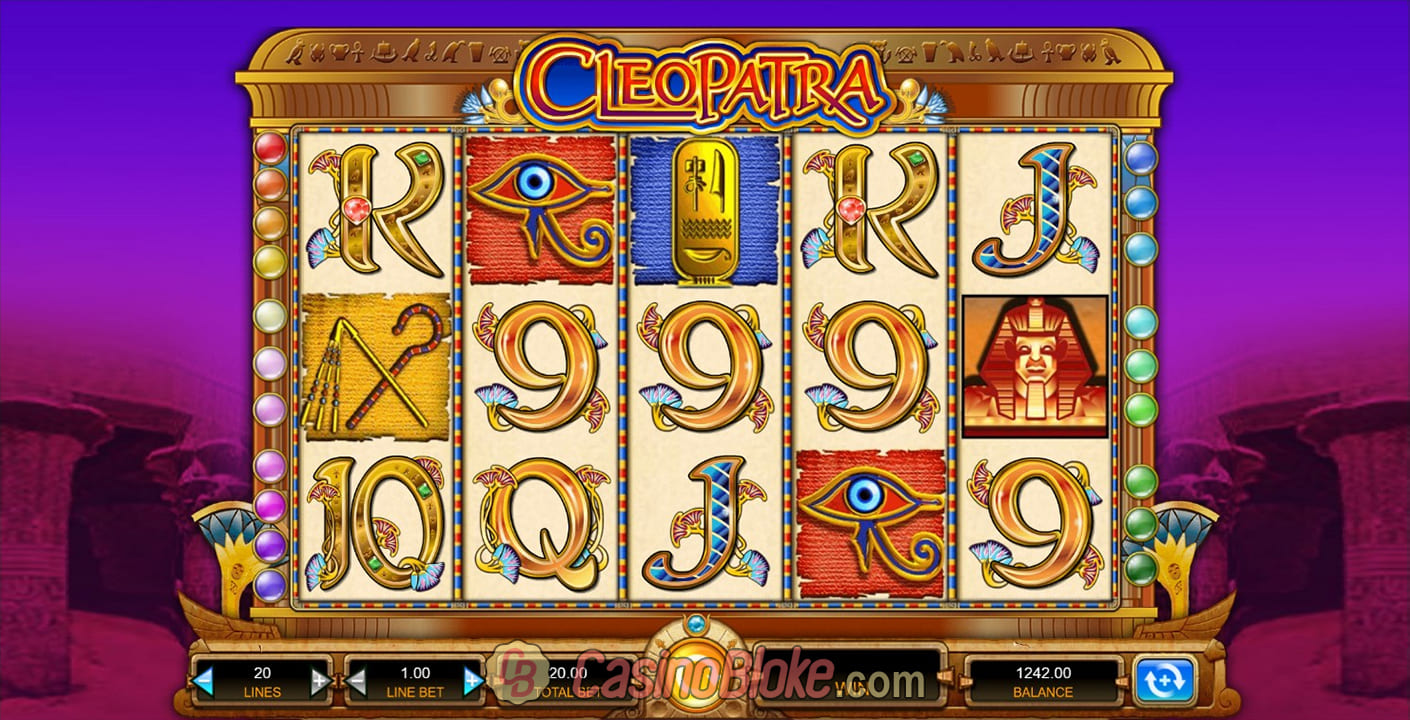 Скриншот слота Legend of Cleopatra от Playson