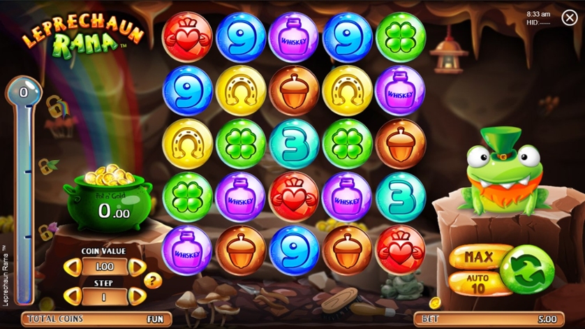 Скриншот слота Leprechaun Rama от Espresso Games