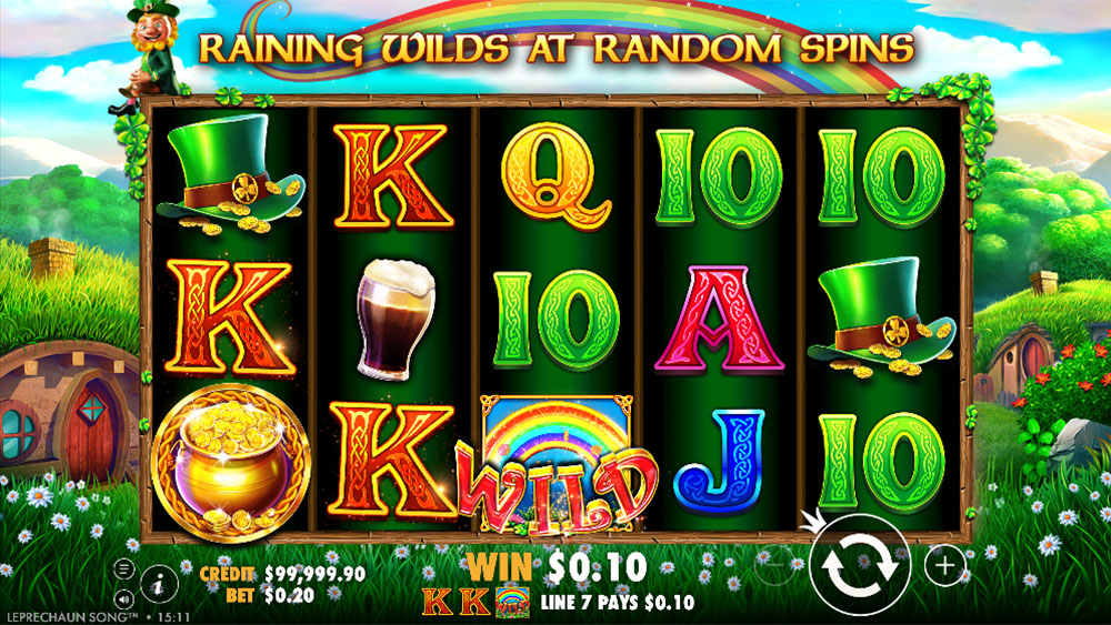 Скриншот слота Leprechaun Song от Pragmatic Play