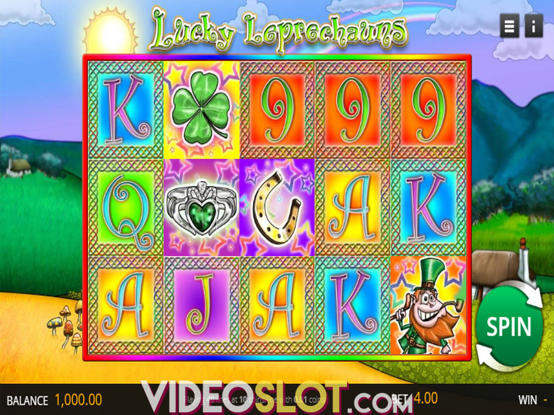 Скриншот слота Leprechauns от Microgaming