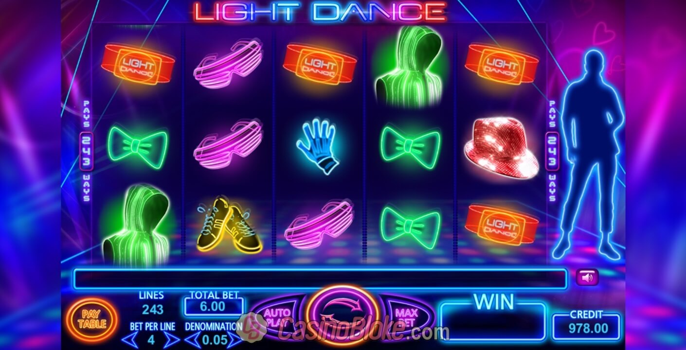 Скриншот слота Light Dance от Felix Gaming