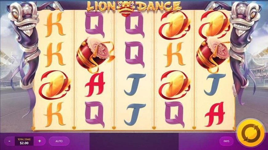 Скриншот слота Lion Dance от IGT