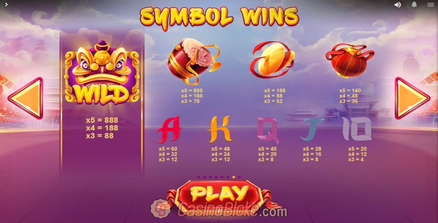 Скриншот слота Lion Dance от IGT