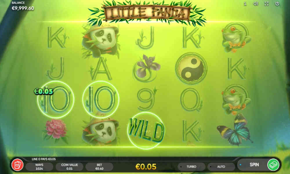 Скриншот слота Little Panda от Endorphina