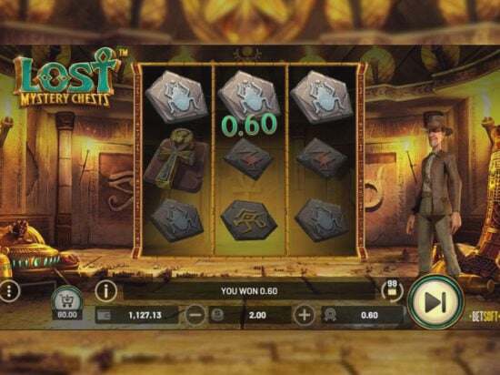 Скриншот слота Lost: Mystery Chests от Betsoft