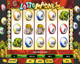 Скриншот слота Lotto Madness от Playtech