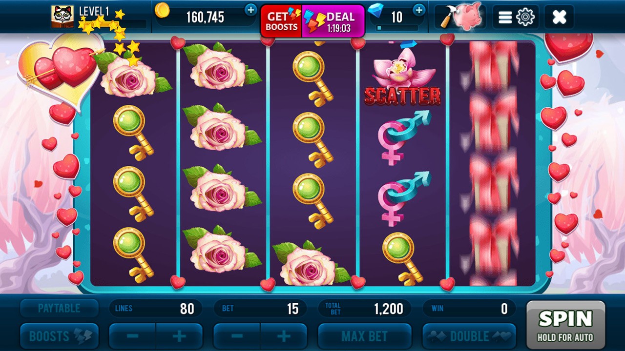 Скриншот слота Love Is от Platipus