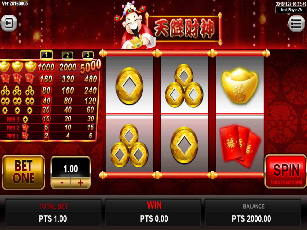 Скриншот слота Lucky Cai Shen от Spade Gaming