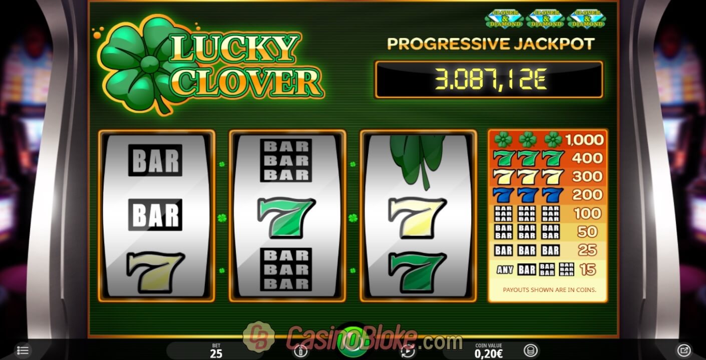 Скриншот слота Lucky Clover от BlazeSoft