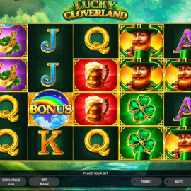 Скриншот слота Lucky Cloverland от Endorphina