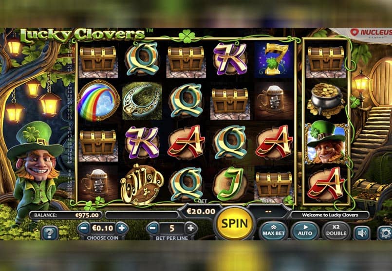 Скриншот слота Lucky Clovers от Nucleus Gaming