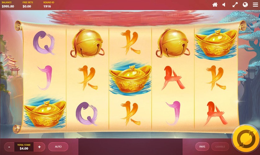 Скриншот слота Lucky Fortune Cat от Habanero