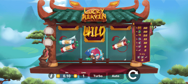 Скриншот слота Lucky Heaven от Lady Luck Games