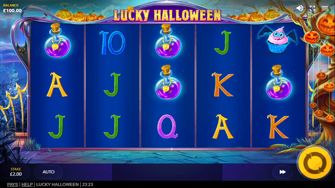 Скриншот слота Lucky Hell-o-Win от 1Spin4Win