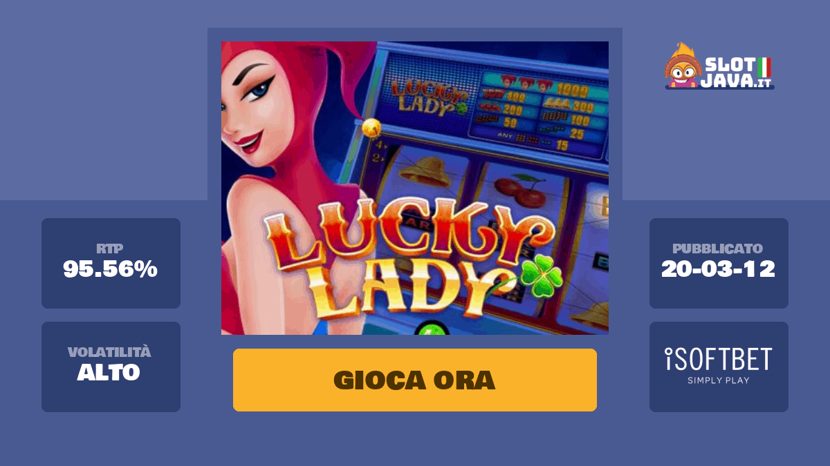 Скриншот слота Lucky Lady 777 от iSoftBet