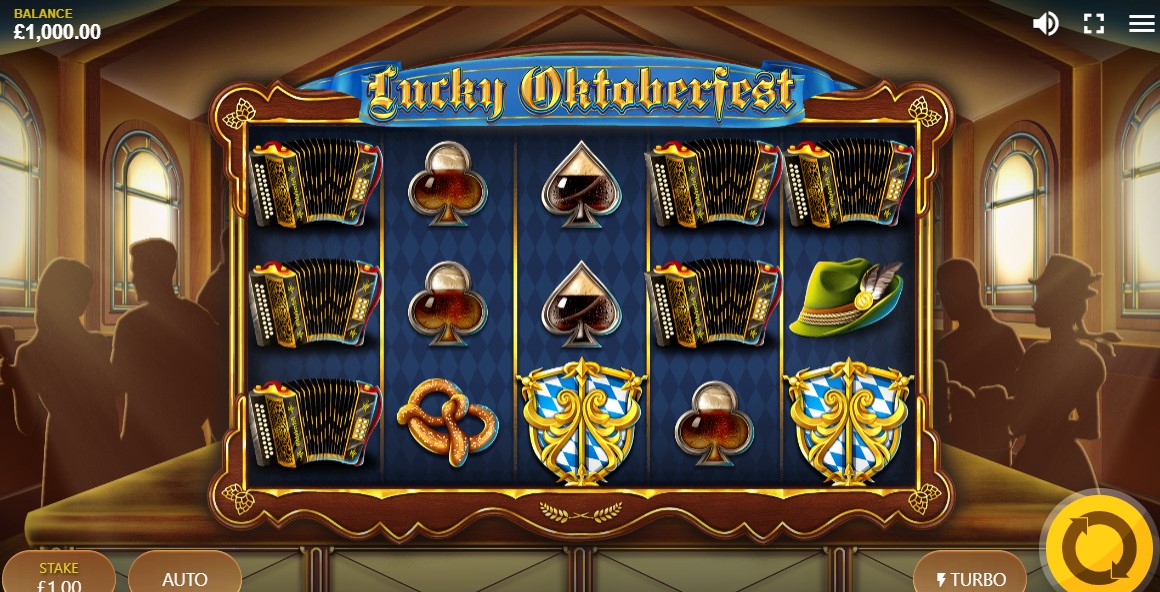 Скриншот слота Lucky Oktoberfest от Red Tiger Gaming
