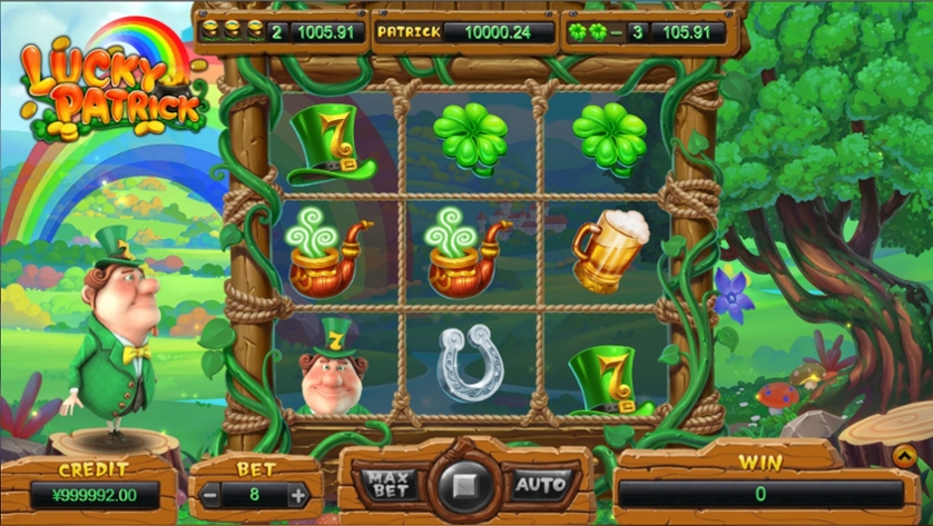 Скриншот слота Lucky Patrick от FunTa Gaming