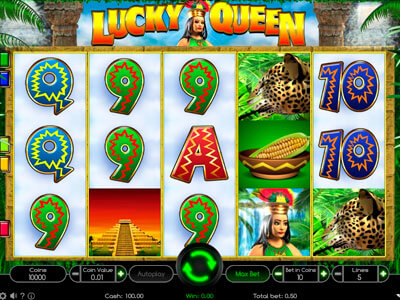 Скриншот слота Lucky Queen от Wazdan