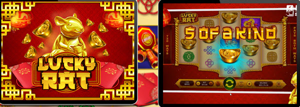 Скриншот слота Lucky Rat от Real Time Gaming