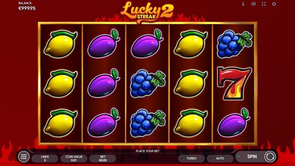 Скриншот слота Lucky Streak 2 от Endorphina