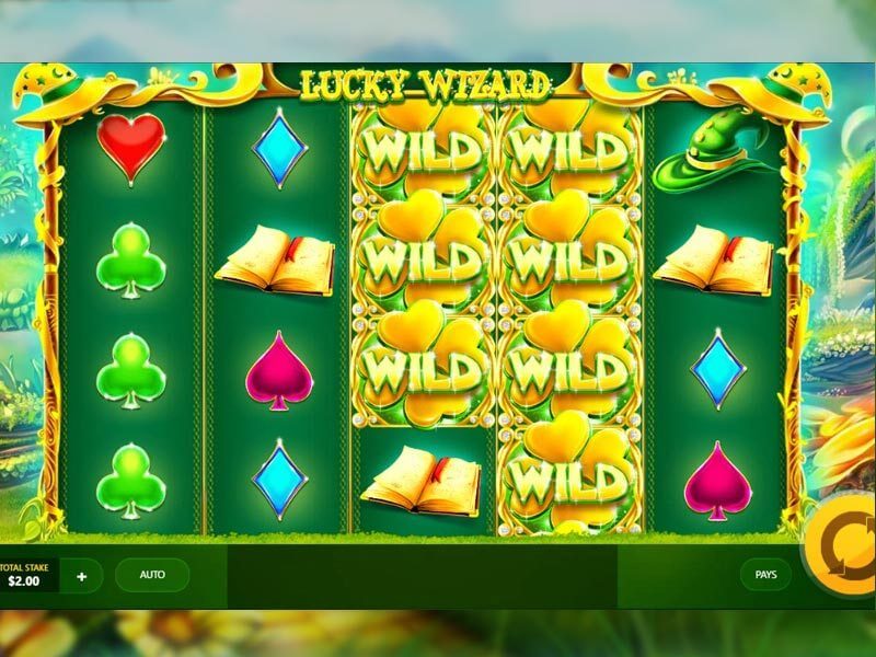 Скриншот слота Lucky Wizard от Red Tiger Gaming