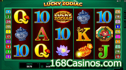 Скриншот слота Lucky Zodiac от Amatic Industries