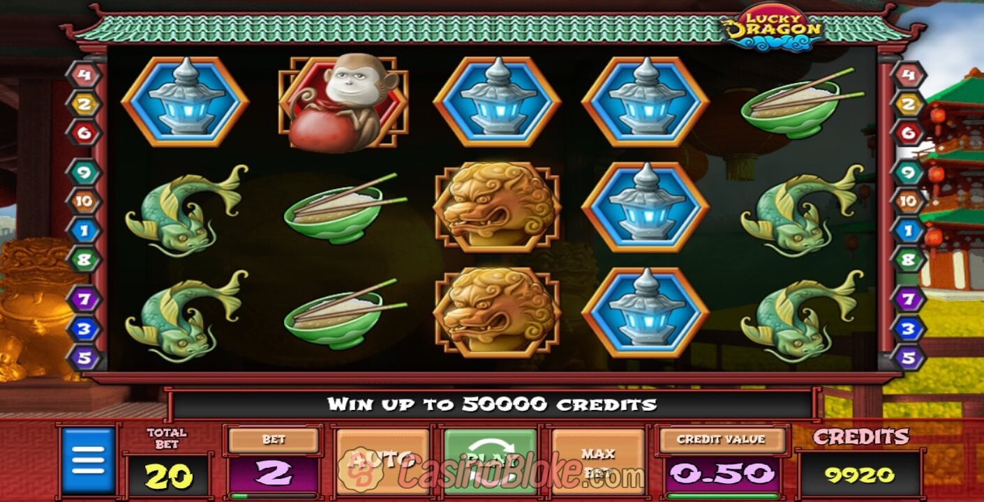 Скриншот слота Lucky Dragon от iSoftBet