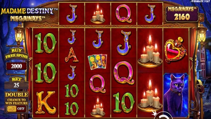 Скриншот слота Madame Destiny от Pragmatic Play