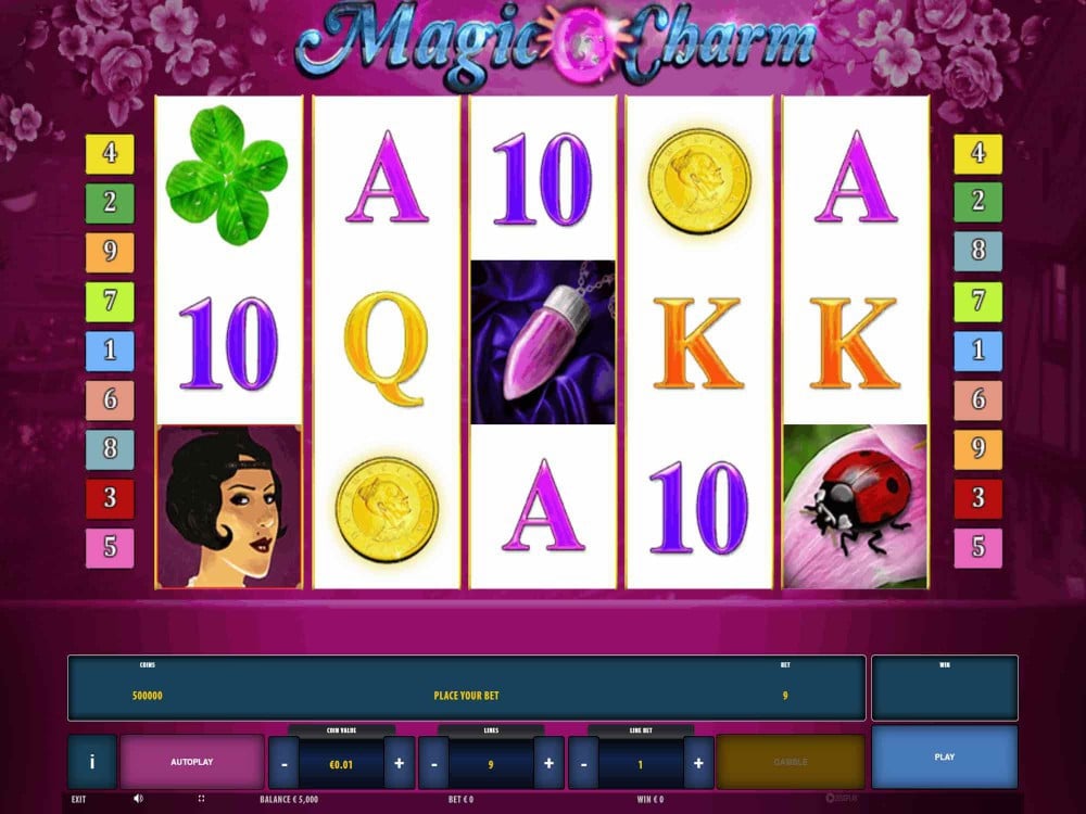 Скриншот слота Magic Charm от Zeus Play
