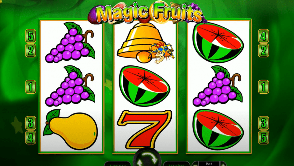 Скриншот слота Magic Fruits от Wazdan