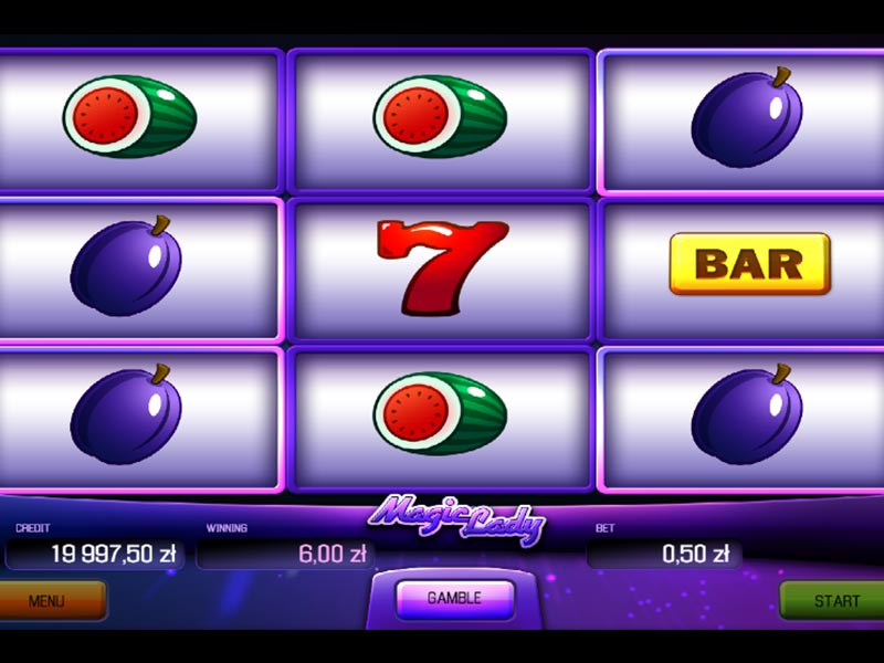 Скриншот слота Magic Lady от Apollo Games