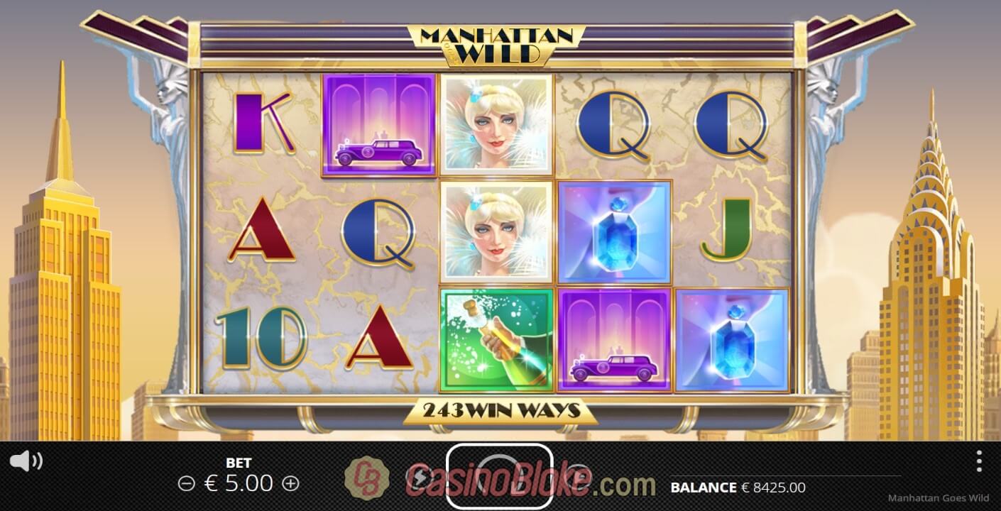 Скриншот слота Manhattan Goes Wild от Nolimit City