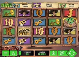 Скриншот слота Mariachi от Stakelogic