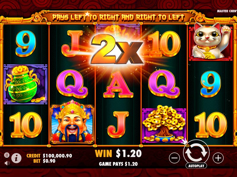 Скриншот слота Master Chen’s Fortune от Pragmatic Play
