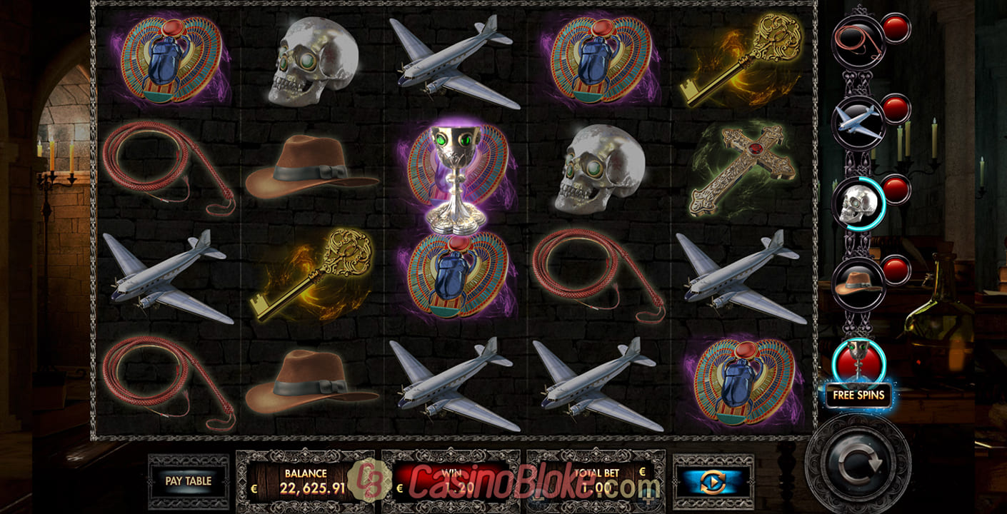 Скриншот слота Max Dangerous and the Lost Relics: обзор от Red Rake Gaming