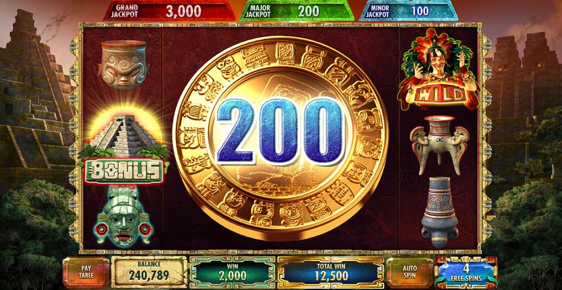 Скриншот слота Maya от Red Rake Gaming