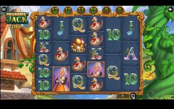 Скриншот слота Megaways Jack от Iron Dog Studio