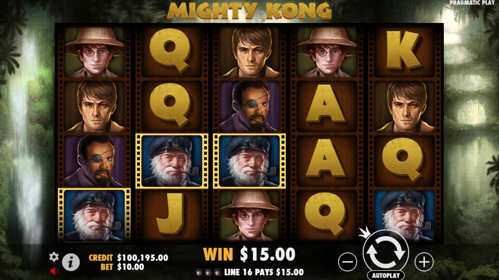 Скриншот слота Mighty Kong от Pragmatic Play