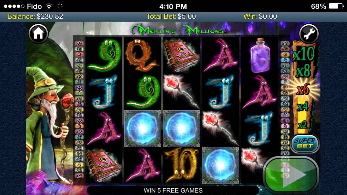 Скриншот слота Million 7 от Red Rake Gaming