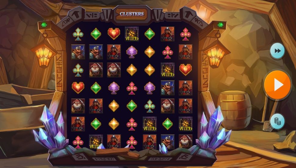 Скриншот слота Mines Of Glory от Betixon