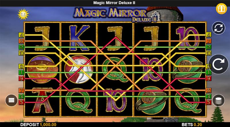 Скриншот слота Mirror Magic от Merkur Gaming