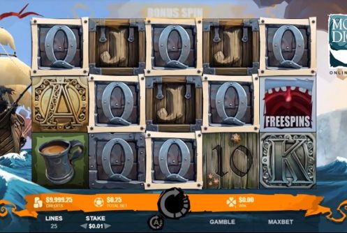 Скриншот слота Moby Dick от Multislot