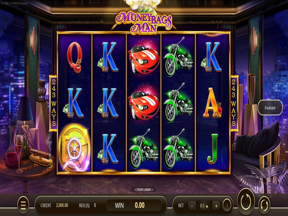 Скриншот слота Moneybags Man от JDB