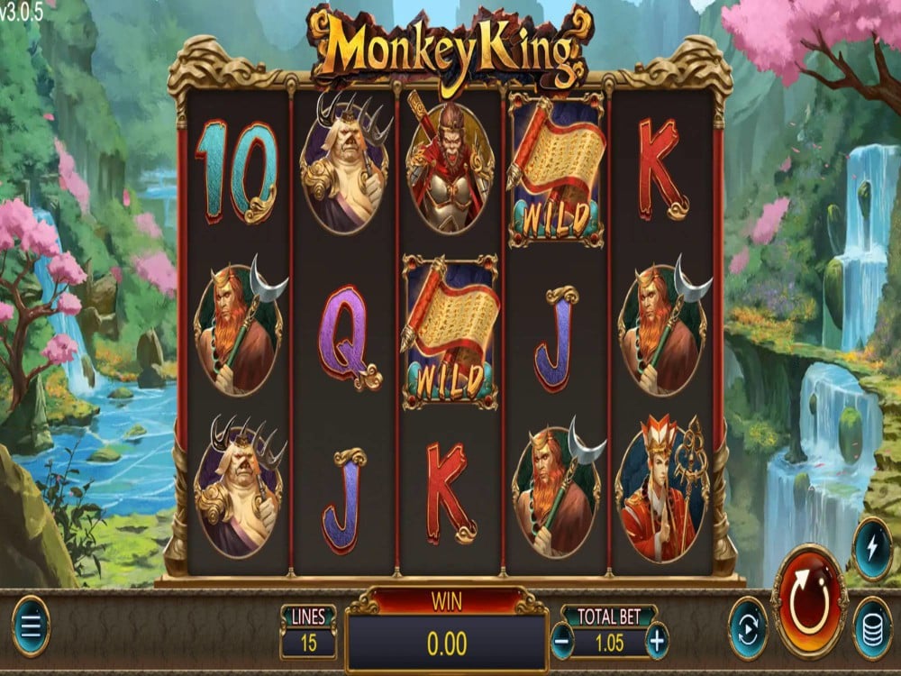 Скриншот слота Monkey King от Yggdrasil Gaming