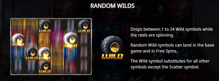 Скриншот слота Monster Truck Madness от Booming Games