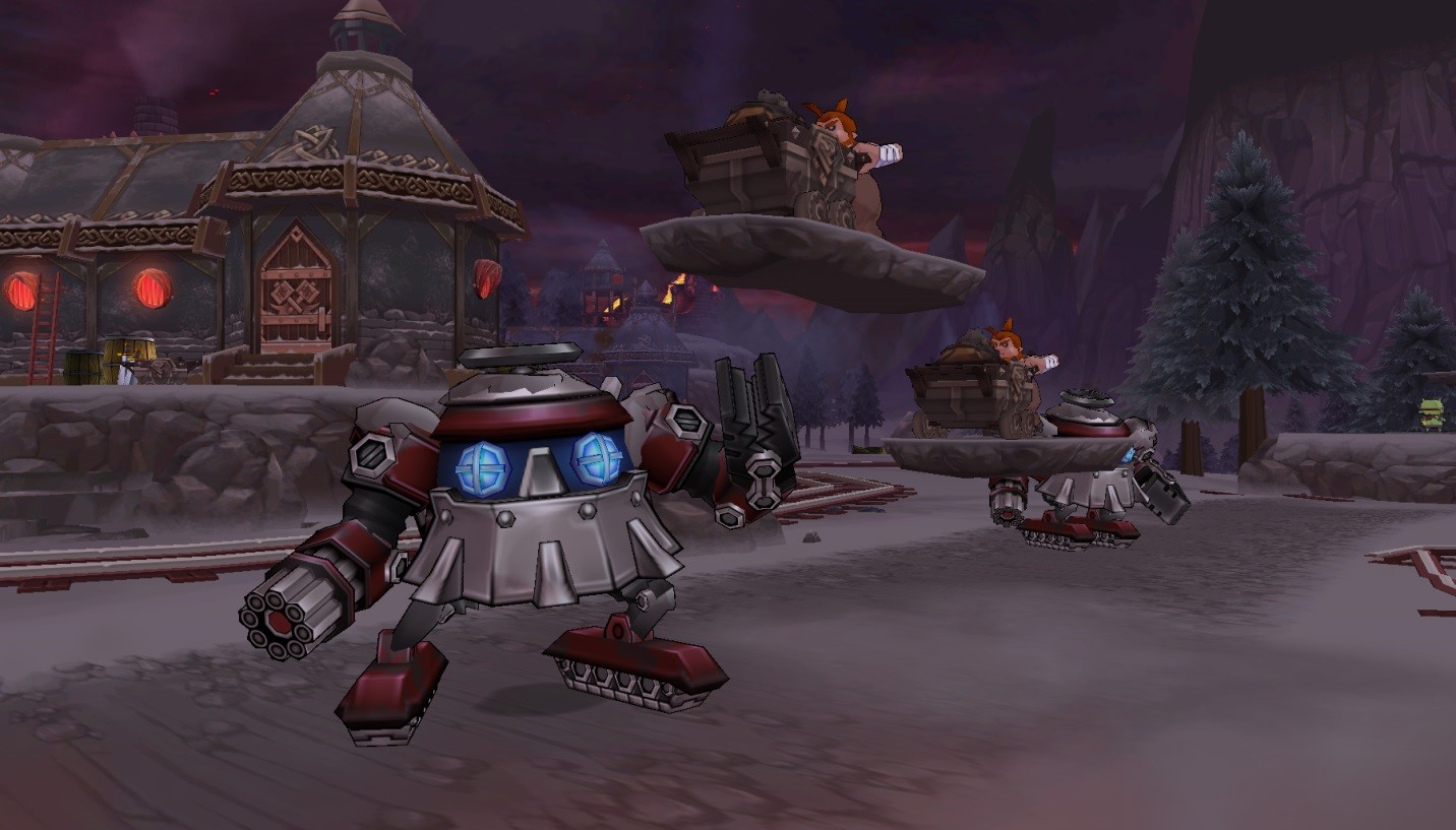 Скриншот слота Monster Village от Manna Play