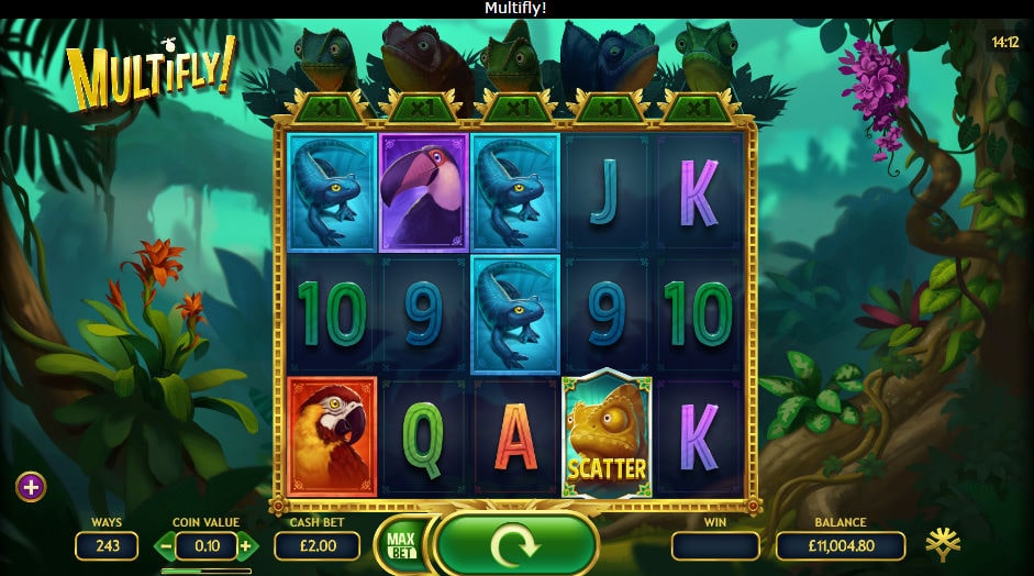 Скриншот слота Машина Multifly от Yggdrasil Gaming