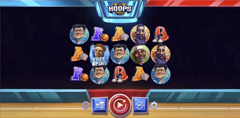 Скриншот слота MVP Hoops от OneTouch