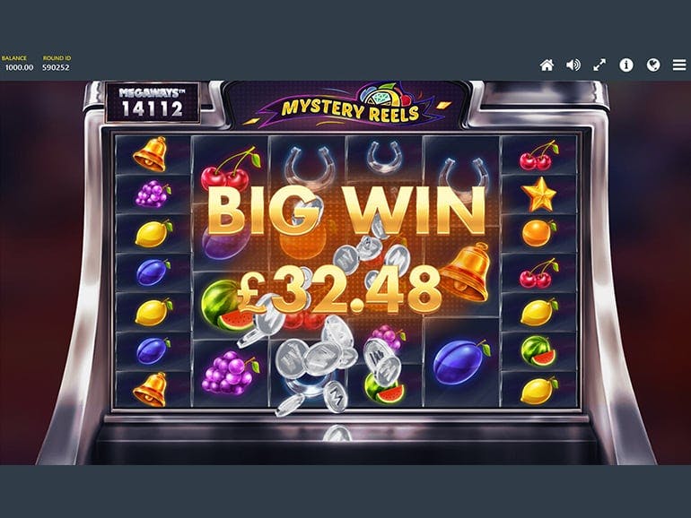 Скриншот слота Mystery Reels Megaways от Red Tiger Gaming