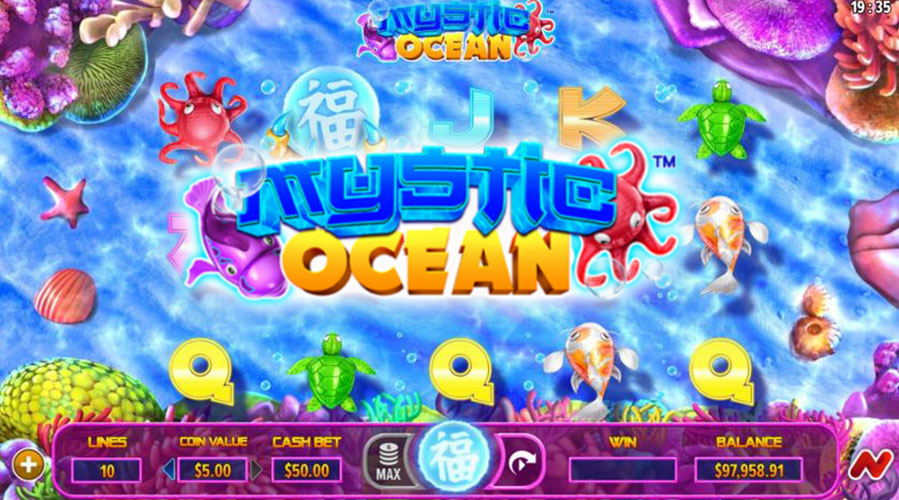 Скриншот слота Mystic Ocean от NetGaming